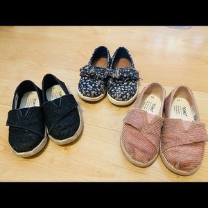 Tom’s Toddlee size 7 Bundle